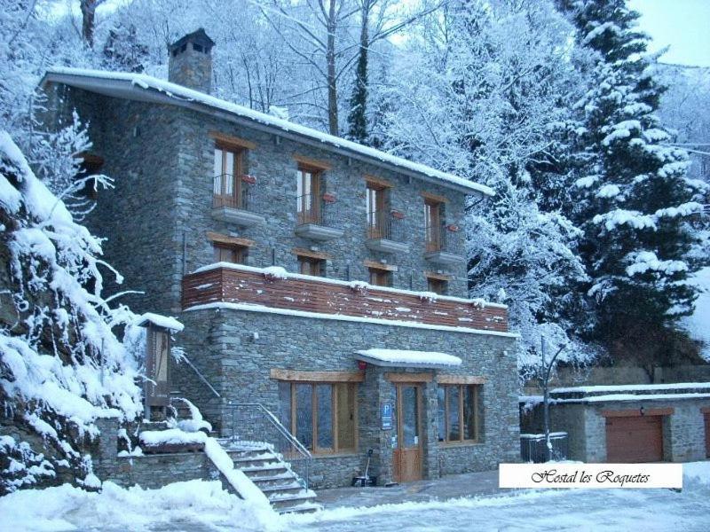 Hostal Les Roquetes Queralbs Exteriör bild